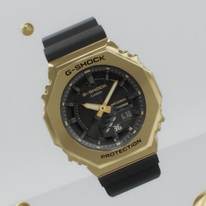 GM-S2100GB-1A | G-SHOCK ANALOG-DIGITAL Gold | CASIO CANADA